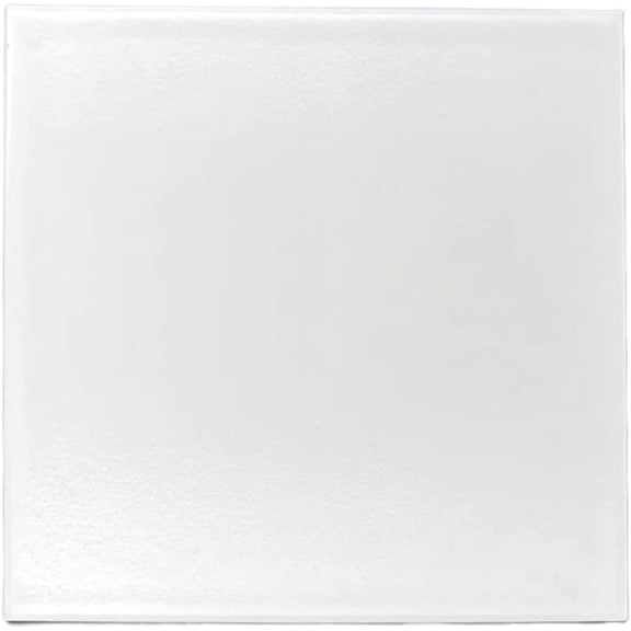 WJSP Porcelain Tile White 8X8 Inch Matte Square For Bathroom Kitchen Backsplash Wall Floor