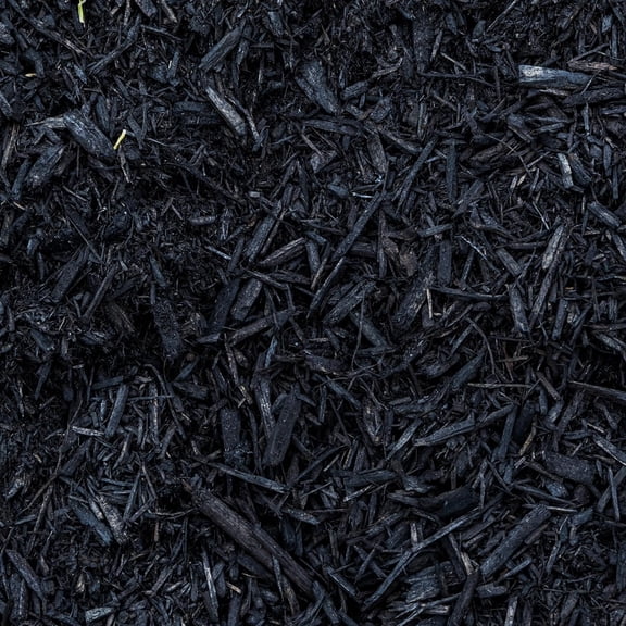 WJSP Premium Black Wood Mulch for Landscaping, Gardens, Lawns, Potting Media, and Potted Plants (1.3 CF - 37 L - 39 QTS)