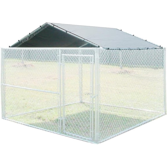 WJSP Replacment Kennel Cover, fits 9-Feet 7-Inches by 9-Feet 7-Inches Kennel Frame, Frame and bungees not Included
