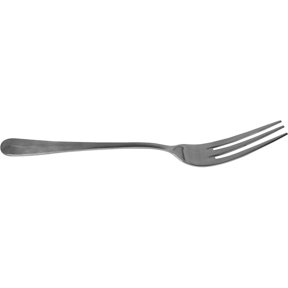 WJSP Stainless Steel Dinner Fork 3 prong 18/0 Silver 12 pack for Dining Home Kitchen