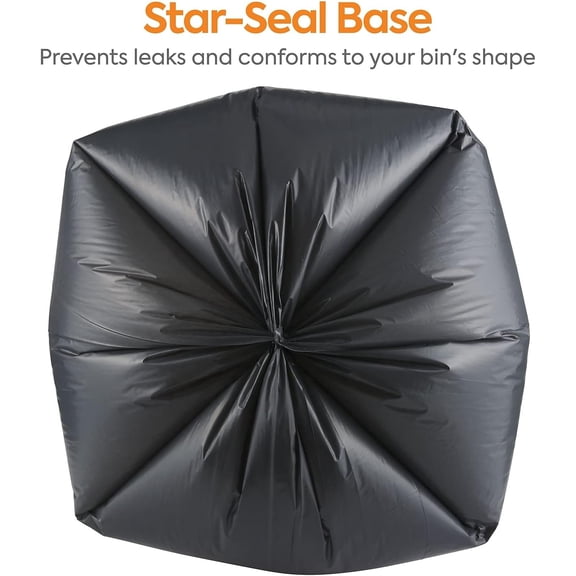 WJSP Trash Bags Black 40X46 inch 45 Gallon 100 pack Heavy Duty for Commercial Use