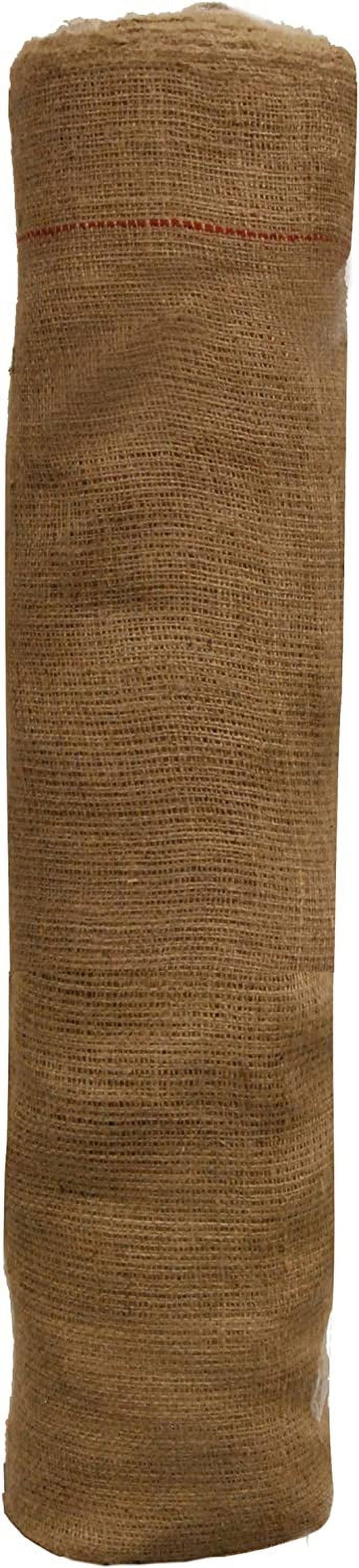 WJSP Weed Barrier Fabric Tan 3x150ft Natural Burlap for Garden Seed Germination Plant Protection