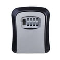 thumbnail image 1 of WJSXC 4-Digit Combination Key Safe Wall Mounted Combination Key Holder Gray, 1 of 1