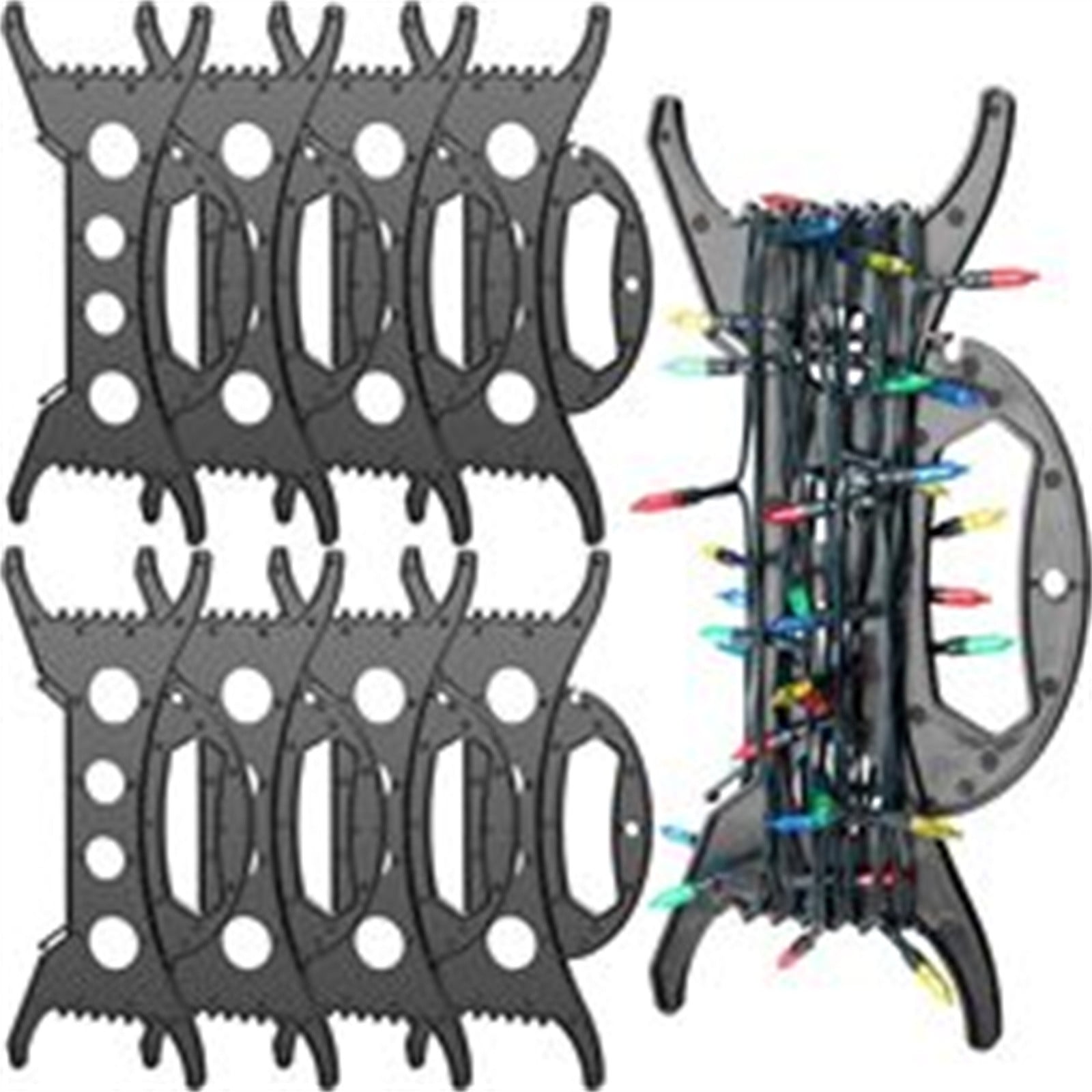 WJSXC Christmas Lights Storage Holder Green Christmas Lights Organizer