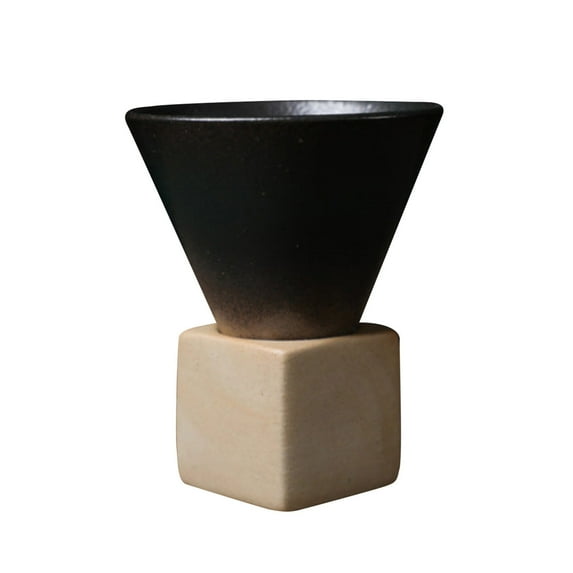 WJSXC Coarse Ceramic Mugs, Cross-border Cups, Ceramic Retro Coffee Cups, Gifts for Family, Boys, and Girls Green