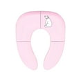 thumbnail image 1 of WJSXC Foldable Potty Training Seat Baby Travel Toilet Potty Seat Covers Non Slip Pads Pink, 1 of 2