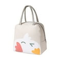 thumbnail image 1 of WJSXC Insulated lunch box bag, portable lunch bag, large, portable, cute bento bag D, 1 of 1