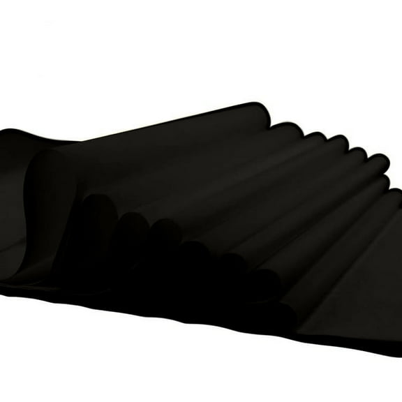 PRETXORVE Mag1c Paper for Wand Tricks Props Professinal Stage Magician's Tools Party Accessories Black (5pcs, 50*20cm)