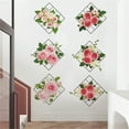thumbnail image 1 of WJSXC Simulated Iron Mesh Green Luo Bedroom Living Room Entrance Dormitory Home Decoration Wall Stickers B, 1 of 6