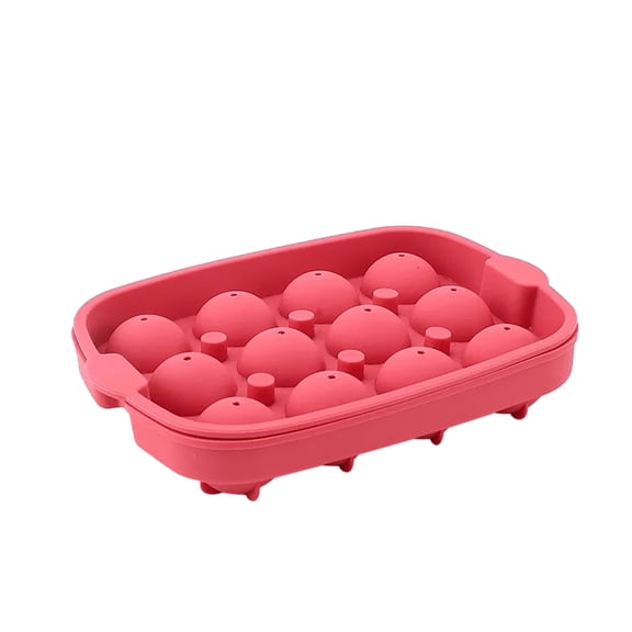 WJSXC Whisky 12-hole Ice Ball Ice Making Silicone Mold Silicone Ice Making Ice Ball