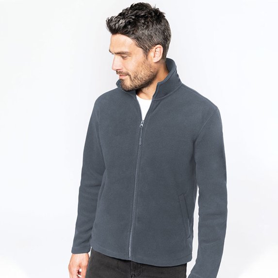 WK. Designed To Work Mens Full Zip Anti Pill Microfleece Jacket