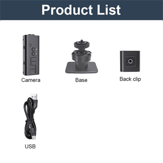 WK13 Mini Wifi Surveillance Camera Home Security Indoor Outdoor Audio