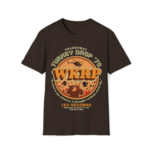 WKRP Turkey Drop '78 Softstyle T-Shirt