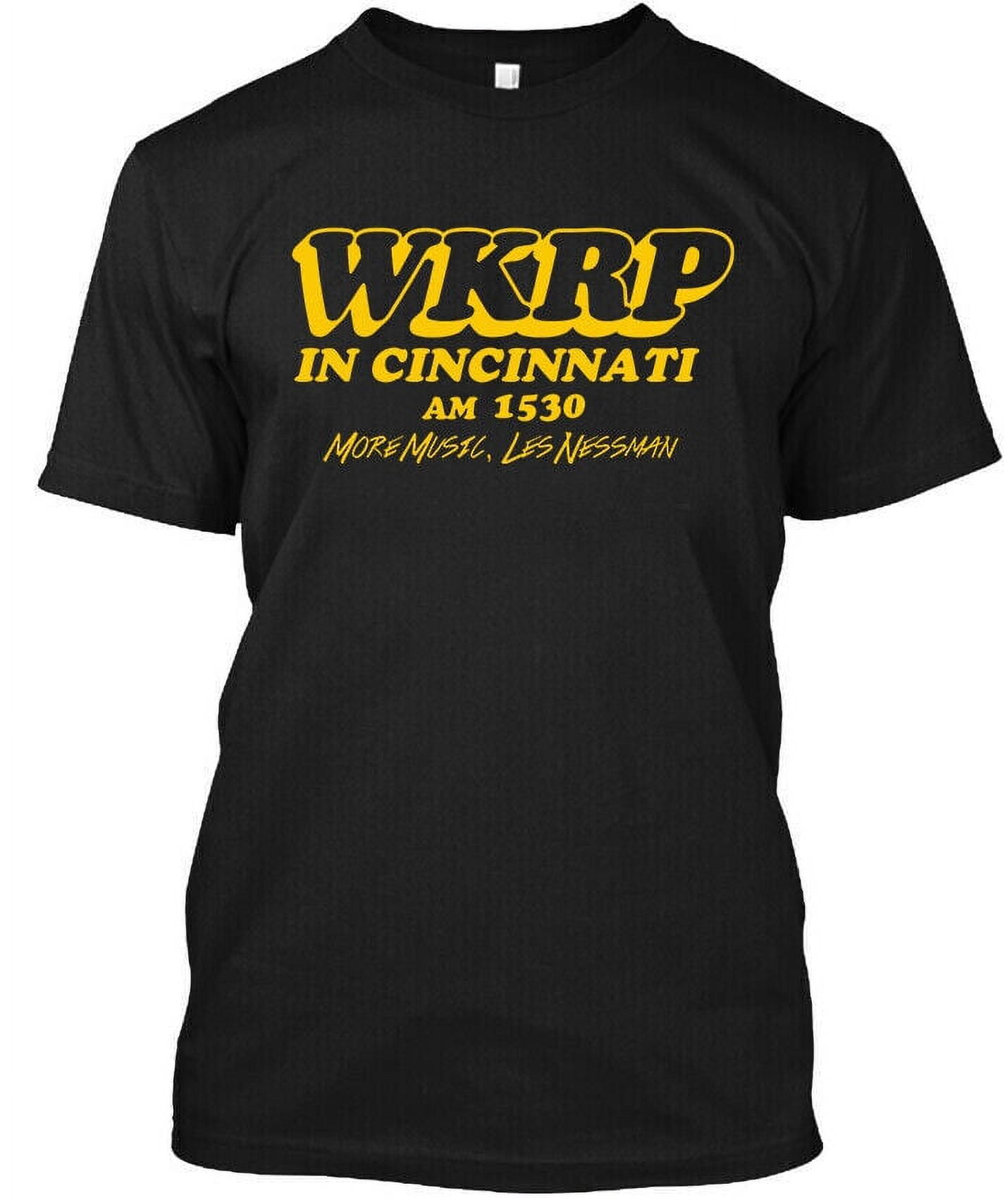 WKRP in Cincinnati American TV Show Vintage Logo TShirt SIZE