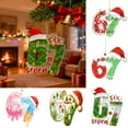 thumbnail image 1 of WKSCLPAI 2025 New Gingerbread 67 Christmas Ornament, Funny Six Seven Acrylic Tree Hanging Decorations, 67 Meme Holiday Home Decor, Xmas Gifts for Friends, Secret Santa(4" #D), 1 of 8