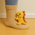 thumbnail image 1 of WKSCLPAI 3D Knit Animal Socks, Cute Animal Themed Handmade Crocheted Animal Socks for Unisex, Winter Warm Socks, Christmas Gift for Women Men,Beige B, 1 of 4
