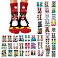 thumbnail image 1 of WKSCLPAI 3D Knit Animal Socks, Handmade Crocheted Double Layer Cotton Warm Socks, Winter Cute Animal Themed Socks for Holiday Christmas Gifts, 2025 New Funny 3D Animals Crew Socks,Sloth C, 1 of 5