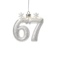 thumbnail image 1 of WKSCLPAI 67 Christmas Ornament Six Seven Ornaments Funny 67 Meme Teen Slang Hanging Ornaments for Xmas Tree & Gift, Gingerbread, Forest, Crystal, Porcelain Wide Variety of Themes to Choose, 1 of 6