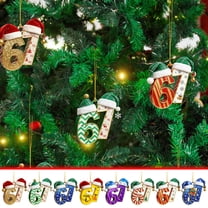 WKSCLPAI 67 Ornament, Funny 67 Christmas Ornaments, Six Seven Meme Alpha Humor Decoration, Durable Acrylic Hanging Ornaments for Xmas Tree, Gifts for Teens & Friends & Humor Lovers