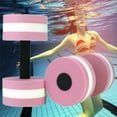 thumbnail image 1 of WKSCLPAI Aqua Fitness Dumbbells,EVA Foam Water Barbells,Floating Hand Weights for Pool Exercise, 1 of 6