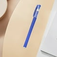 thumbnail image 1 of WKSCLPAI Bullet Tip Gel Pen, Solid color Matte Gel Pens, Smooth Writing and Quick-Drying, Drop-proof and Durable for Study, Office & Everyday Use, Blue Ink, 1 of 6