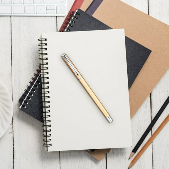 WKSCLPAI Gel-Ink Rolling Ball Pens with Gift Box,0.5mm Anti-fall Bold Point Black Ink Pen for Journaling Office Exam Student Pen Business Signature