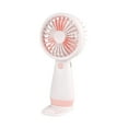 thumbnail image 1 of WKSCLPAI Hand Held Mini Fan,3-Gear Rechargeable Fresh Cream Style Small Fan, Portable Handheld Fan with Foundation Can be Used as Cell Phone Holder, 1 of 6