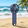 thumbnail image 1 of WKSCLPAI Handheld Fan USB Rechargeable 3 Speed Adjustable Mini 400mAh Battery Portable Hook for Travel Office Outdoor, 1 of 7