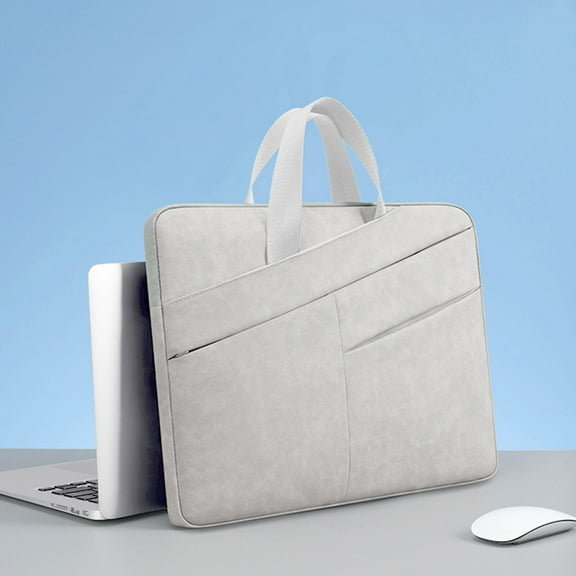 WKSCLPAI Laptop Bag Compatible with 14 Inch Notebooks,Stylish Portable Laptop Tote Bag,Lightweight Business Laptop Bag,Spill-Resistant Briefcase,Business Travel Essentials