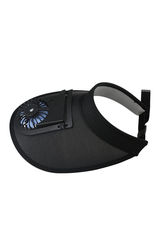 Outdoor Visor Hat with Cooling Fan,Fan Visor Hat for Women,USB Rechargeable Sun Visor Cooling Hats with Built in Fan,3 Speed Adjustment,Ideal for Outdoor Beach Travel Vacation