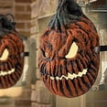 thumbnail image 1 of WKSCLPAI Pumpkin Door Lampshade,Halloween Outdoor Decor,Holiday Porch Light Cover,Scary Pumpkin Lantern Shade,Fits Ceiling & Garage Lights, 1 of 7