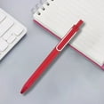 thumbnail image 1 of WKSCLPAI Stylish Simplicity Retractable Gel-Ink Rolling Ball Pens,0.5mm Fast Drying Bold Point Ink Pens for Journaling Office Exam Student Pen Business Signature,Red, 1 of 5