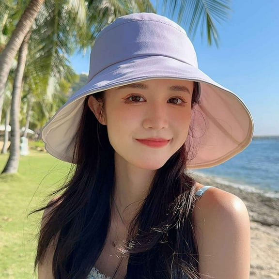 WKSCLPAI Summer New Bow Bucket Hat,Sun Hat for Women,Outdoor Fashion Versatile Sun Hat for Outdoor,Travel,Vacation