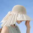 thumbnail image 1 of WKSCLPAI Sun Hat for Women,Outdoor Wide Brim Sun Hat,Fashionable Neck Protection Sun Hat with Wide Shawl,Sun Protection and Breathability, 1 of 7