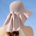 thumbnail image 1 of WKSCLPAI Sun Hat for Women,Outdoor Wide Brim Sun Hat,Fashionable Neck Protection Sun Hat with Wide Shawl,Sun Protection and Breathability, 1 of 7