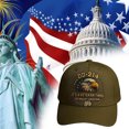 thumbnail image 1 of WKSCLPAI USA 250th Anniversary Hat, Veteran Tribute Baseball Cap - American Flag Eagle Adjustable Dad Hat for Men Women, 1 of 5