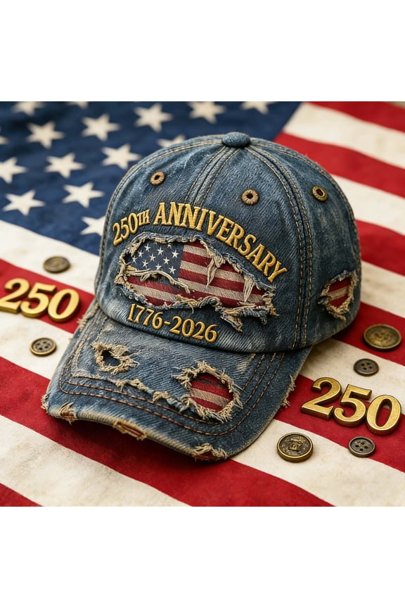 United States 250th Anniversary Hat, Adjustable Bald Eagle Liberty Statue Printed Patriotic Baseball Cap for Men Women, Patriotic Gifts Anniversary Hats
