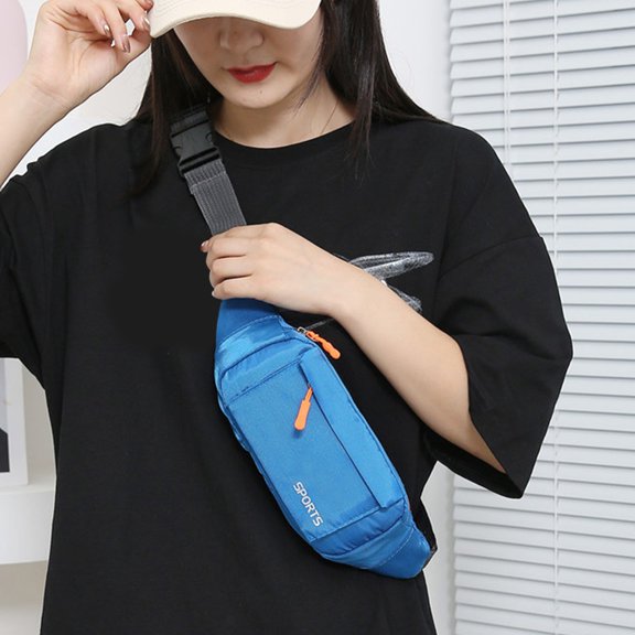 WKSCLPAI Waist Bag for Men and Women,Multi Functional Light Close Fitting Chest Bag,Waterproof Phone Waist Bag for Outdoor,Sports,Leisure,Travel,Running