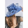 thumbnail image 1 of WKSCLPAI Women's Flower Net Yarn Sun Hat,Wedding Cocktail Tea Party Derby Hats,Beach Garden Sunscreen Sun Hat,Female Organza Top Hat,Various Colors Available, 1 of 4