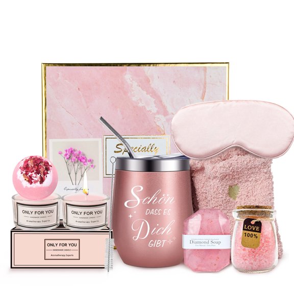 WKTRSM Birthday Gifts for Women, Christmas Set for Best Friends Mum Wife Girls Sister Girlfriend Colleagues Teacher, Self Care Presents Hampers Pamper for Anniversaries Mothers & Valentines Day