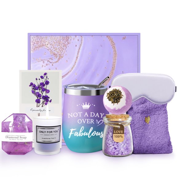 WKTRSM Birthday Gifts for Women, Christmas Set for Best Friends Mum Wife Girls Sister Girlfriend Colleagues Teacher, Self Care Presents Hampers Pamper for Anniversaries Mothers & Valentines Day