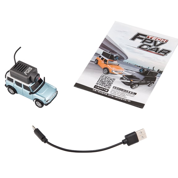 WL 1/64 Scale Mini RC Car, Full Proportional FPV Car with APP Auto-Pairing, WiFi Control with Live Camera