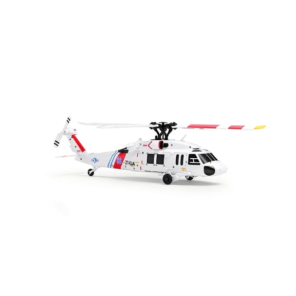 WL K270 UH-60L 2.4G 4CH 170-Class 4-Rotor Flybarless Realistic Helicopter Model with Barometric Altitude   Left/Right Hand Throttle Adjustment (Optical Flow RTF Version) + Battery