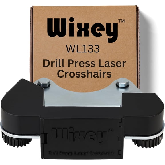 WL133 Drill Press Laser Crosshair Long-Lasting Easy-Use Portable Drill Press Guide Thin Precision Laser Alignment Tool Perfect Drilling Machine for Accurate Setup Where Needed