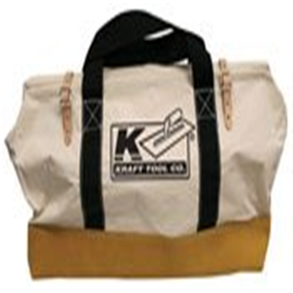 WL224 - 24- Leather bottom bag w/ nylon support Hdls