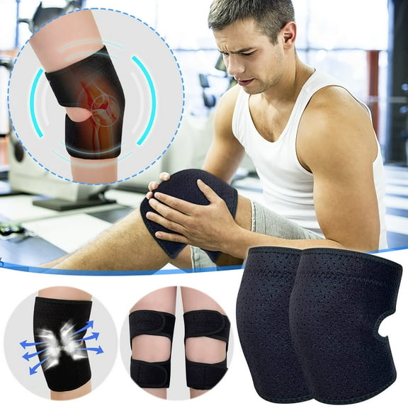 WLAGOOD Compression Knee Support,Sports Knee Pads Elderly Knee Warm Knee Pads Mountaineering Leg Pads Riding Running Dance Knee Pads Shock Absorption Collision Dancing Knee Pads