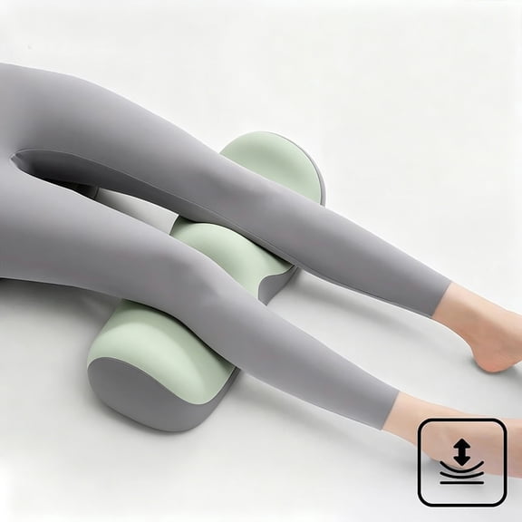 WLAGOOD Ergonomic Foam Leg Elevation Pillow with Wedge Design for Sleeping and Rest,Elevated Foot Rest Cushion for Pregnancy Swelling Relief,Washable Cover,19.7x7.9x4.3 in