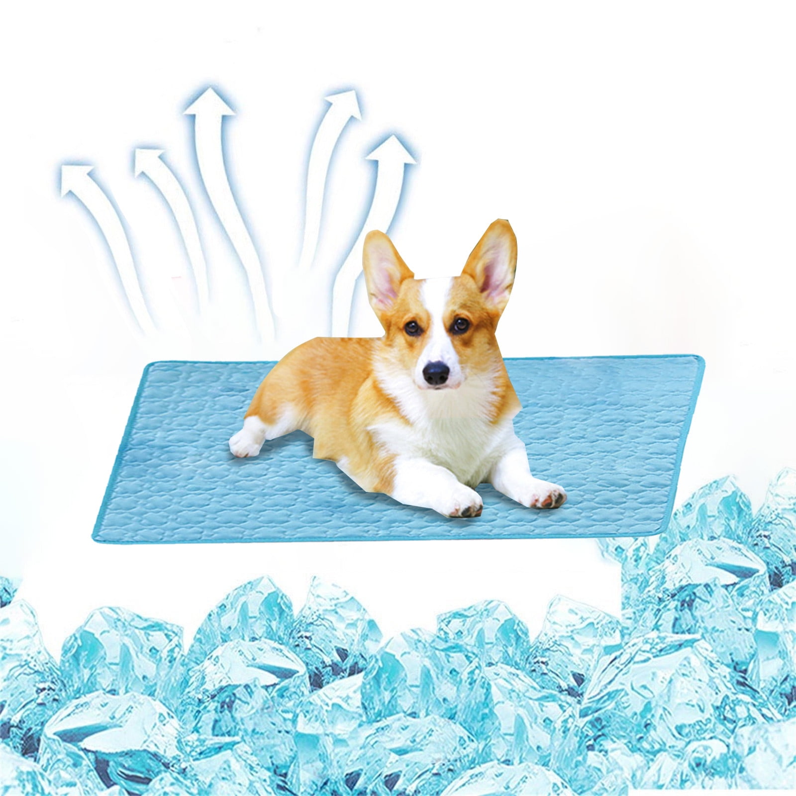 WLAGOOD Home on Clearance!Pet Cool Off Mat For Dogs CatsIce Silk Dog