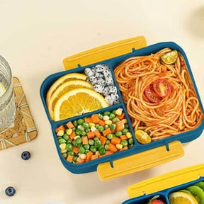 WLAGOOD Lunch Box,8.7×6.3 Inch Reusable Food Storage Container,Tight Closing Sealed Lid,Washable Portable Meal Prep Case for Outdoor Picnic,Workplace,Campus and Fruit Daily Holding