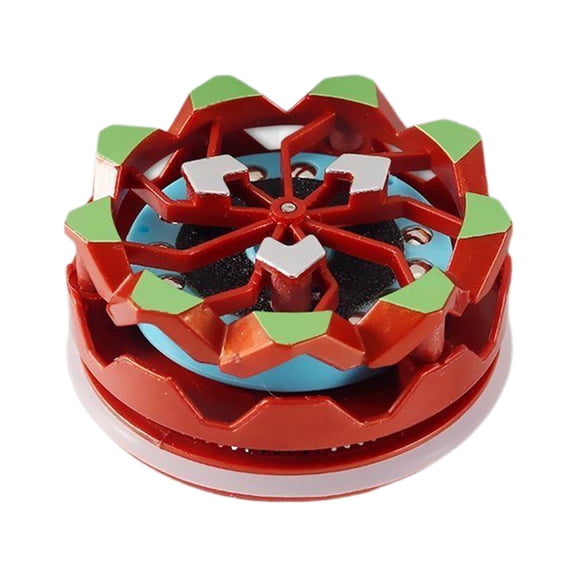 WLAGOOD No-Battery Hand Rub Spark Effect Battle Spinning Top,Compact Pocket Friendly Fidget Gadget for Stress Release,Competitive Matches and Holiday Party Giveaways